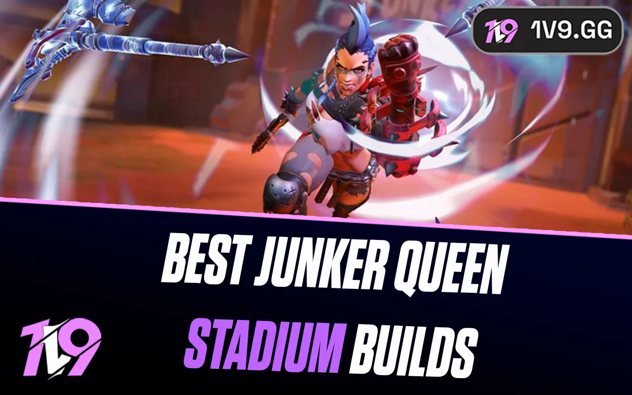 Best Junker Queen Stadium Builds In Overwatch 2